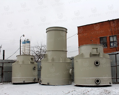 Установки декарбонизации с производительностью - 200 м3/час в г.Братск